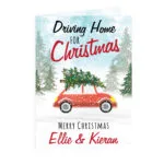 Personalised 'Driving Home For Christmas' Card - Image 4