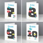 Personalised Children's Vehicles Design Birthday Card - Image 4