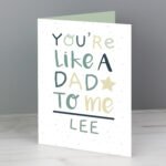 Personalised 'You're Like A Dad To Me' Card - Image 4