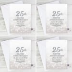 Personalised '25th Silver Anniversary' Card - Image 3