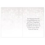 Personalised '40th Ruby Anniversary' Card - Image 4