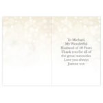 Personalised '50th Golden Anniversary' Card - Image 2