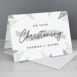Personalised 'On Your Christening' Card - Image 4