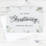 Personalised 'On Your Christening' Card - Image 3