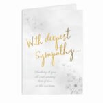 Personalised 'With Deepest Sympathy...' Memorial Card - Image 5
