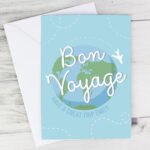 Personalised 'Bon Voyage' Greeting Card - Image 3