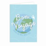 Personalised 'Bon Voyage' Greeting Card - Image 5