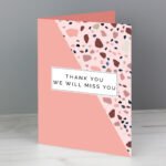 Personalised 'Thank You' Greeting Card