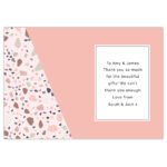 Personalised 'Thank You' Greeting Card - Image 2