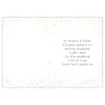 Personalised 'You're Engaged!' Gold Confetti Design Card - Image 2