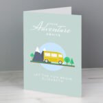 Personalised 'Your Adventure Awaits' Retirement Card