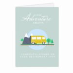 Personalised 'Your Adventure Awaits' Retirement Card - Image 5