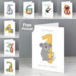 Personalised Children's Animal Design Birthday Card - Image 3
