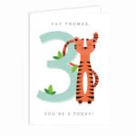 Personalised Children's Animal Design Birthday Card - Image 7