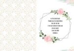 Personalised 'Happy Mother's Day' Abstract Rose Design Card - Image 2