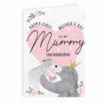 Personalised 'Happy First Mother's Day' Mama Bear Card - Image 5