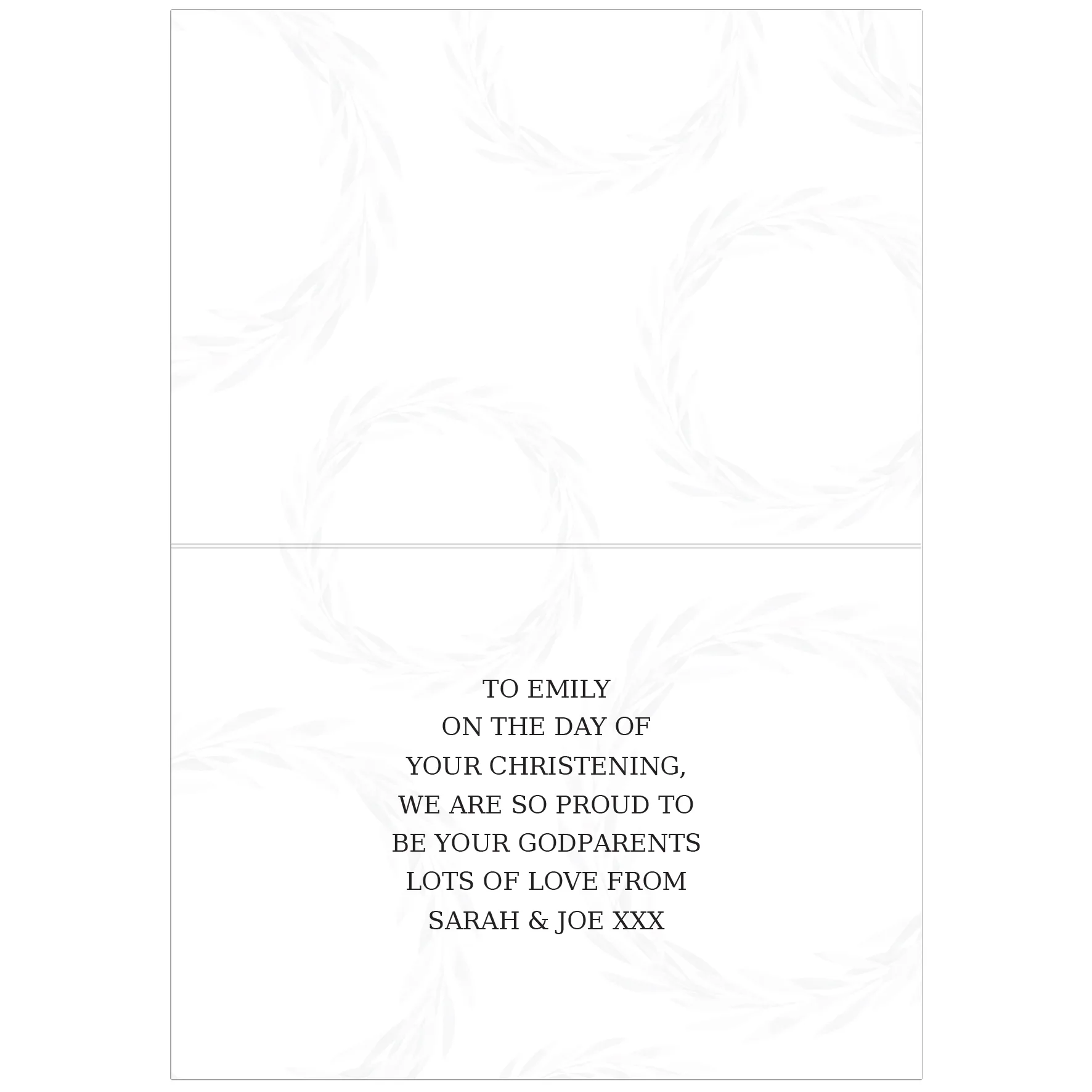 Personalised 'On Your Christening You Are Truly Blessed' Card - Image 2