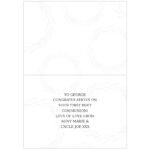 Personalised 'On Your First Holy Communion You Are Truly Blessed' Card - Image 2