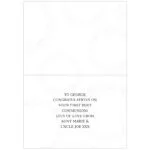 Personalised 'On Your First Holy Communion You Are Truly Blessed' Card - Image 2