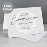 Personalised 'On Your First Holy Communion You Are Truly Blessed' Card - Image 3