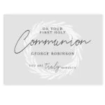 Personalised 'On Your First Holy Communion You Are Truly Blessed' Card - Image 4