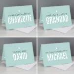 Personalise Star Motif Any Message Card - Image 2