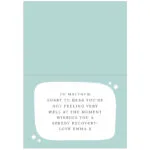 Personalise Star Motif Any Message Card - Image 3