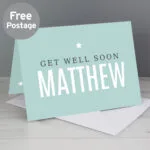 Personalise Star Motif Any Message Card - Image 4