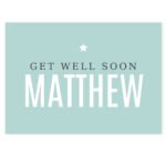 Personalise Star Motif Any Message Card - Image 6