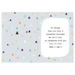 Personalised Any Message Geometric Design Card - Image 4