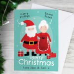Personalised 'Mr & Mrs Claus' Christmas Card - Image 4