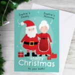 Personalised 'Mr & Mrs Claus' Christmas Card - Image 5