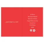 Personalised 'I Love You More Than The Cat' Card - Image 2