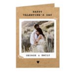 Personalised Rustic Polaroid Design Photo Upload Card - Image 12