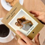 Personalised Rustic Polaroid Design Photo Upload Card - Image 5