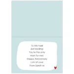 Personalised 'You're My Favourite Husband' Card - Image 3
