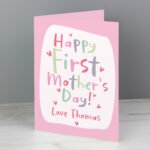 Personalised 'Happy First Mother's Day' Card - Image 3