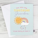 Personalised 'You Are My Sunshine' Greeting Card - Image 5