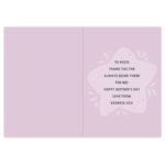 Personalised 'Bonus Mum' Greeting Card - Image 3