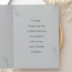 Personalised Grey Snapshot Design Photo Upload Greeting Card - Image 2