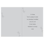 Personalised Grey Snapshot Design Photo Upload Greeting Card - Image 7