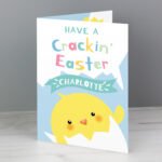 Personalised 'Have A Crackin' Easter' Card