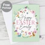 Personalised Easter Springtime Design Card - Image 2