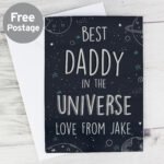 Personalised 'Best (Any Role) In The Universe' Card - Image 2