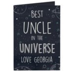 Personalised 'Best (Any Role) In The Universe' Card - Image 5
