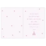 Personalised Pink Papercut Design Card - Image 5