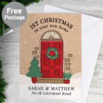 Personalised '1st Christmas In Your New Home' Card - Image 5