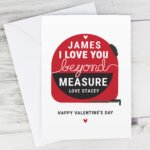 Personalised 'I Love You Beyond Measure' Card - Image 4