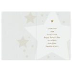 Personalised 'Number 1' Gold Medal Design Card - Image 2