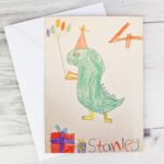 Personalised Photo Upload (Gaegu Font) Greeting Card - Image 10